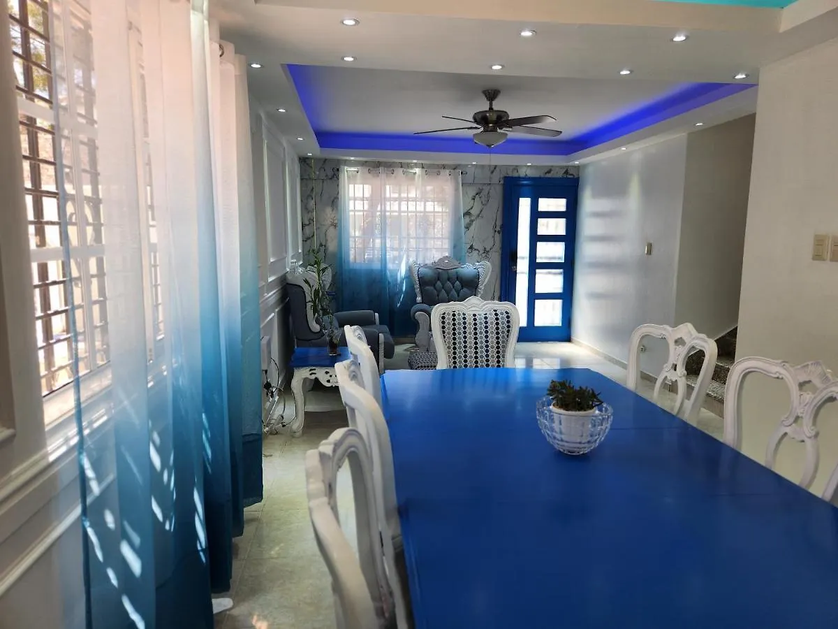 Private House With Pool In Santo Domingo, Quiet, 4 Bed 4 Bath, Brick Bbq, Wi-Fi, Ac, Hot Water, Full Kitchen, Garden Villa 0*,